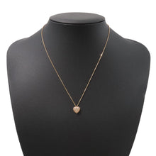 Load image into Gallery viewer, CARTIER heart pave diamond necklaceB7221500 18K Pink Gold
