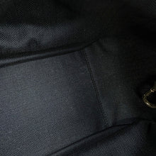 将图像加载到图库查看器中，LOEWE hammock Navy/Black38712KBN60 Leather Size Small
