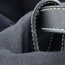 将图像加载到图库查看器中，LOEWE hammock Navy/Black38712KBN60 Leather Size Small
