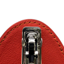 将图像加载到图库查看器中，HERMES Barrette Evelyne Orange Field Swift Leather Size PM
