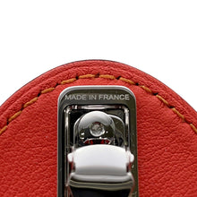 将图像加载到图库查看器中，HERMES Barrette Evelyne Orange Field Swift Leather Size PM
