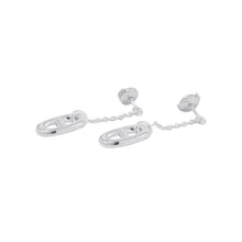 将图像加载到图库查看器中，HERMES Chaine d&#39;Ancre Earrings Size MM SV925
