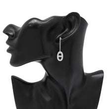 将图像加载到图库查看器中，HERMES Chaine d&#39;Ancre Earrings Size MM SV925
