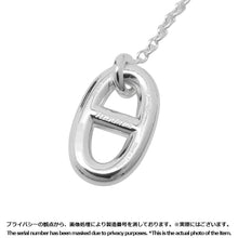 将图像加载到图库查看器中，HERMES Chaine d&#39;Ancre Earrings Size MM SV925
