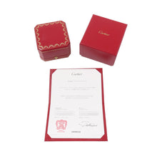 将图像加载到图库查看器中，CARTIER Love Ring Small Pavé Diamond Ring Size 54/#14 SmallB4083354/B4083300 18K Yellow Gold
