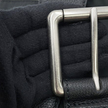 将图像加载到图库查看器中，Bottega Veneta Flap Buckle Shoulder Bag Black691409 Nylon Leather
