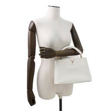 Load image into Gallery viewer, LOUIS VUITTON Cub Cine BlancM54294 Taurillon Leather Size BB

