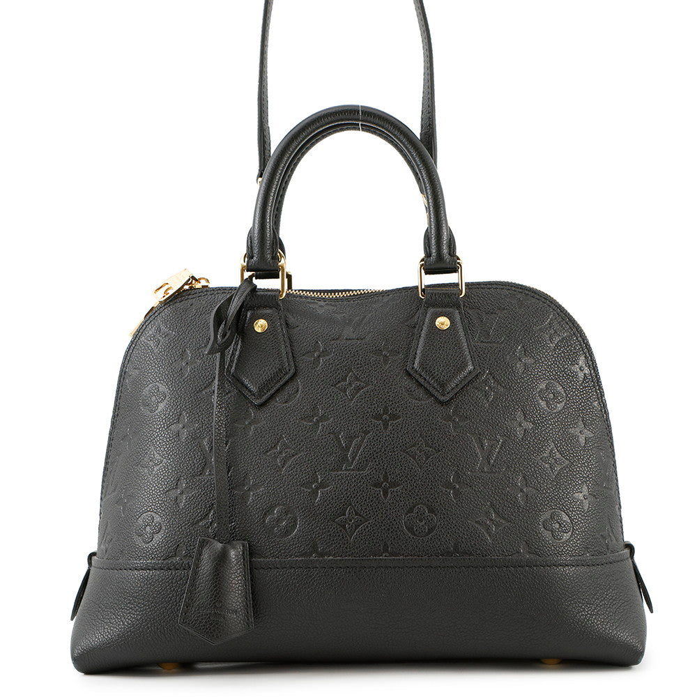 LOUIS VUITTON Neo Alma NoirM44832 Monogram Empreinte Leather Size PM