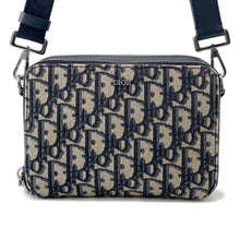 Load image into Gallery viewer, Dior Oblique Shoulder Bag Navy/Beige2OBBC119YSE Canvas
