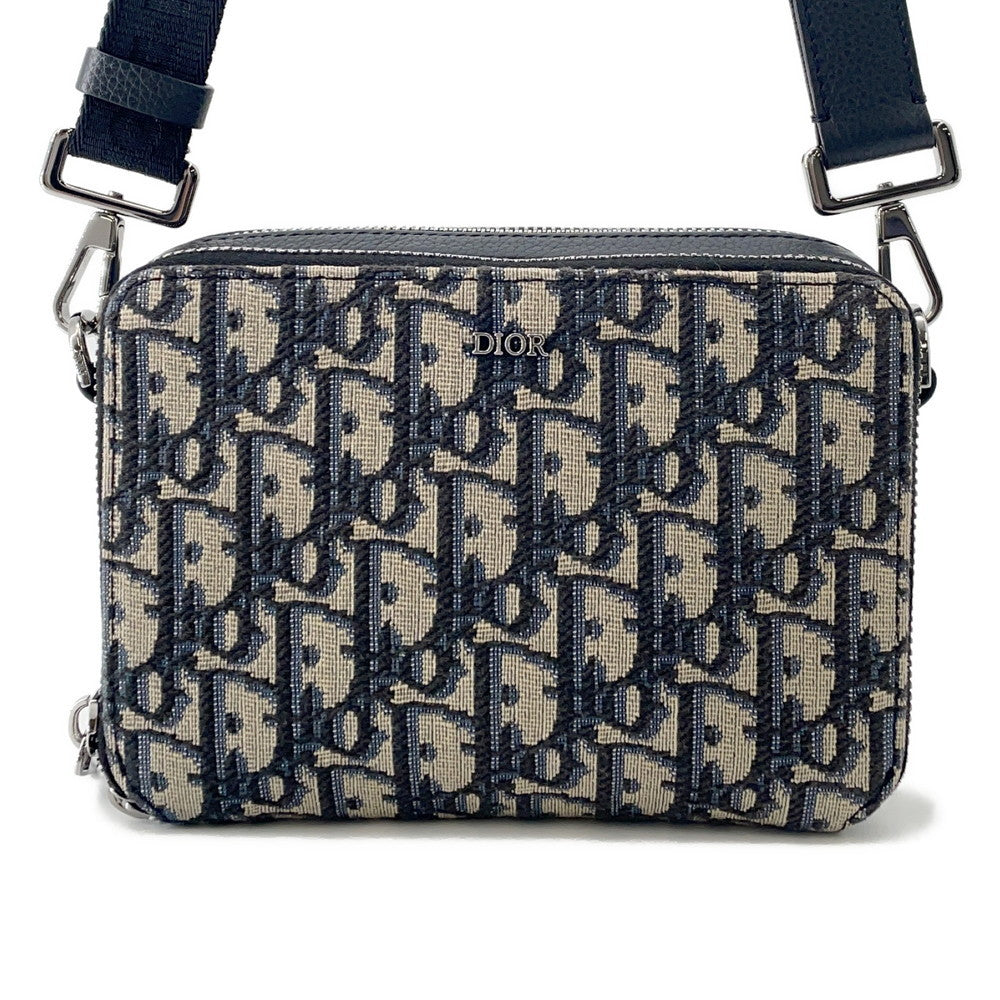 Dior Oblique Shoulder Bag Navy/Beige2OBBC119YSE Canvas