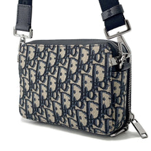 Load image into Gallery viewer, Dior Oblique Shoulder Bag Navy/Beige2OBBC119YSE Canvas
