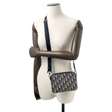 Load image into Gallery viewer, Dior Oblique Shoulder Bag Navy/Beige2OBBC119YSE Canvas
