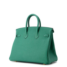将图像加载到图库查看器中，HERMES Birkin Vert Vertigo Togo Leather Size 25
