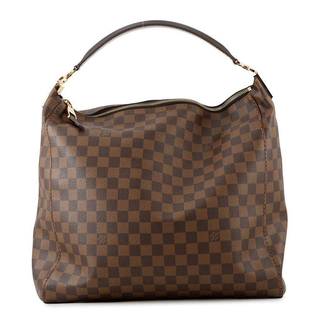 LOUIS VUITTON Portobello BrownN41185 Damier Ebene Canvas Size GM