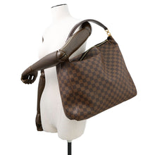 将图像加载到图库查看器中，LOUIS VUITTON Portobello BrownN41185 Damier Ebene Canvas Size GM
