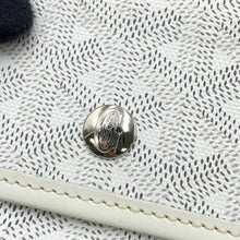 将图像加载到图库查看器中，GOYARD Saint Louis WhiteSTLOUIPMLTY50CL50P PVC Leather Size PM
