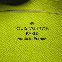 Load image into Gallery viewer, LOUIS VUITTON Christopher wearable wallet Noir/Brown/Neon YellowM80793 Monogram Macassar Canvas
