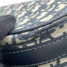Load image into Gallery viewer, Dior Oblique CD Busus Shoulder Bag NavyM9380UTZQ Canvas Leather Size Small
