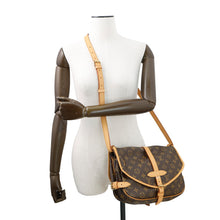 将图像加载到图库查看器中，LOUIS VUITTON ★Saumur BrownM42256 Monogram Size 30
