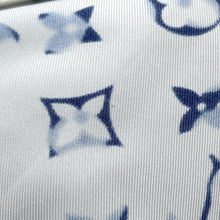 Load image into Gallery viewer, LOUIS VUITTON Aquarelle Monogram Insert Pullover Size S night blue1AHJFK Wool Silk
