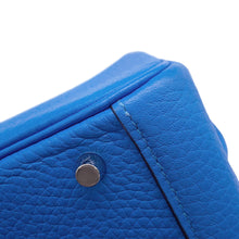 Load image into Gallery viewer, HERMES Lindy Blue Hydra Taurillon Clemence Size Mini
