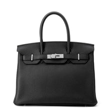 将图像加载到图库查看器中，HERMES Birkin Black Togo Leather Size 30
