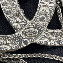 Load image into Gallery viewer, CHANEL Brooch CC Logo Metal Rhinestone Faux Pearl
