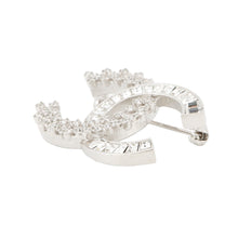 Load image into Gallery viewer, CHANEL Brooch CC LogoA96994 Metal Rhinestone

