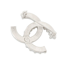 Load image into Gallery viewer, CHANEL Brooch CC LogoA96994 Metal Rhinestone
