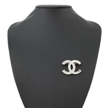 Load image into Gallery viewer, CHANEL Brooch CC LogoA96994 Metal Rhinestone
