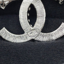Load image into Gallery viewer, CHANEL Brooch CC LogoA96994 Metal Rhinestone
