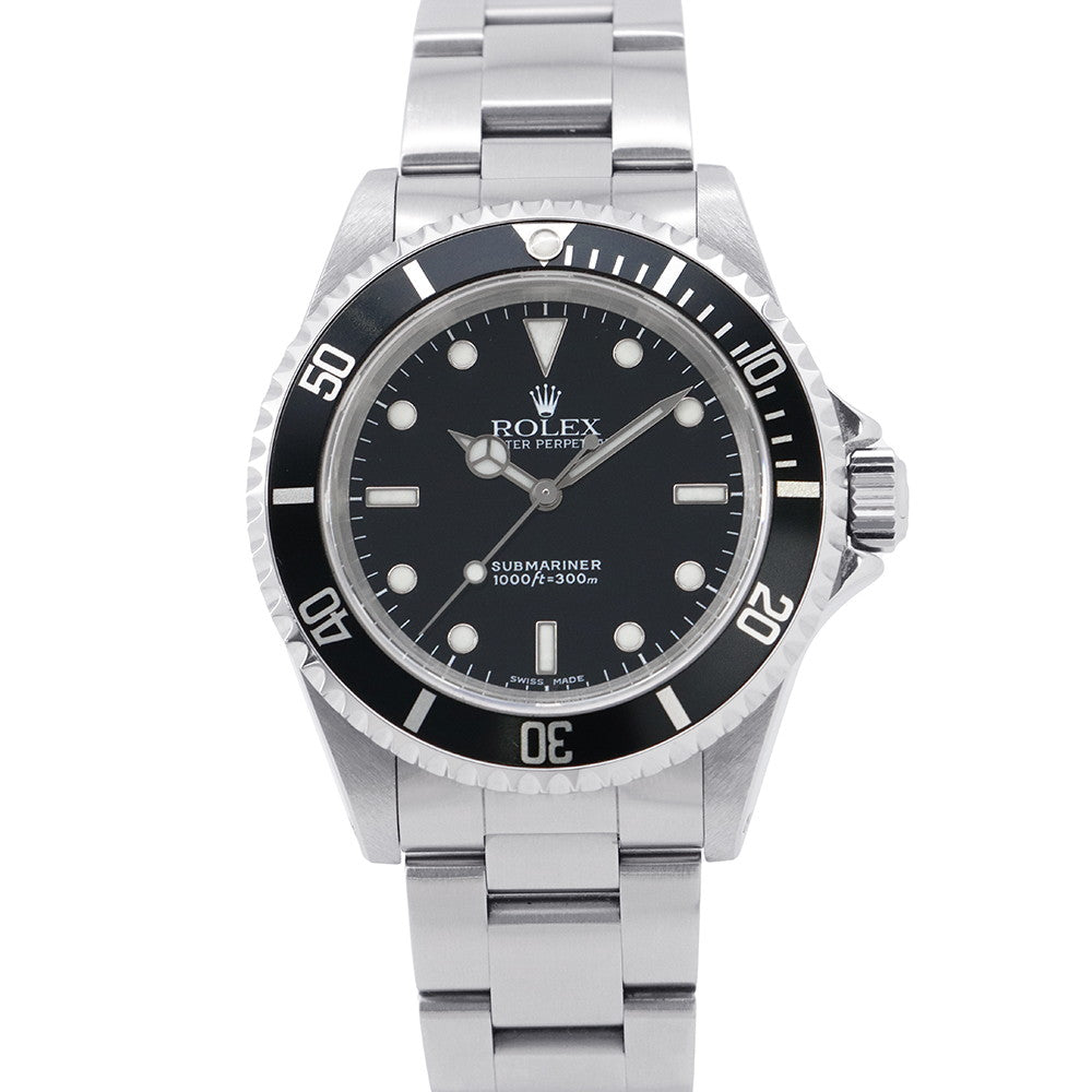 ROLEX Submariner No-Date W40mm Stainless Steel Black Dial14060M