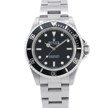 将图像加载到图库查看器中，ROLEX Submariner No-Date W40mm Stainless Steel Black Dial14060M
