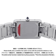 将图像加载到图库查看器中，CARTIER tank mast LM H33.7mmxW25.5mm Stainless Steel Silver DialWSTA0052
