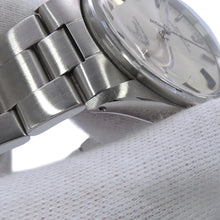 将图像加载到图库查看器中，ROLEX Oyster Perpetual W34mm Stainless Steel Silver Dial1007
