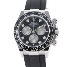 将图像加载到图库查看器中，ROLEX Cosmograph Daytona W40mm 18K White Gold Bright Black/Steel Dial126519LNG
