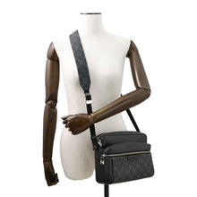 Load image into Gallery viewer, LOUIS VUITTON Outdoor messenger NoirM30233 Taiga Leather Monogram Eclipse Size PM
