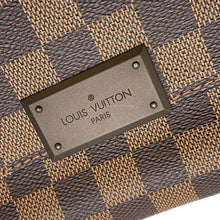 将图像加载到图库查看器中，LOUIS VUITTON District BrownN41213 Damier Ebene Canvas Size PM
