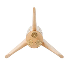 将图像加载到图库查看器中，LOUIS VUITTON Press Pavier Rocket Paperweight GoldGI0794 Wood
