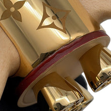 将图像加载到图库查看器中，LOUIS VUITTON Press Pavier Rocket Paperweight GoldGI0794 Wood

