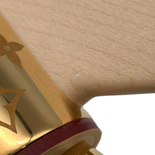 将图像加载到图库查看器中，LOUIS VUITTON Press Pavier Rocket Paperweight GoldGI0794 Wood
