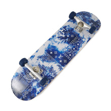 将图像加载到图库查看器中，LOUIS VUITTON skateboard BlueGI0765 Wood Monogram/Bandana Pattern
