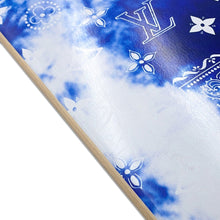将图像加载到图库查看器中，LOUIS VUITTON skateboard BlueGI0765 Wood Monogram/Bandana Pattern
