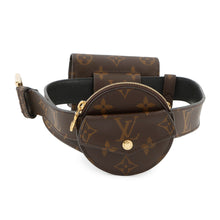 将图像加载到图库查看器中，LOUIS VUITTON Belt Daily Multi-Pocket Size 80/32 BrownM0236W Monogram
