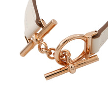 Load image into Gallery viewer, HERMES Leather Bracelet Croisier Size T2 Nata Swift Leather
