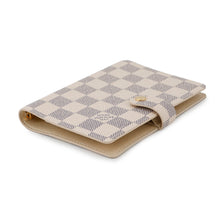 将图像加载到图库查看器中，LOUIS VUITTON Agenda Cover BeigeR20706 Damier Azur Size PM
