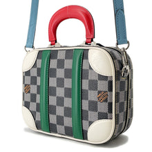 Load image into Gallery viewer, LOUIS VUITTON Valaisette Noir/BlancN40233 Damier Calf Leather Size BB
