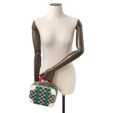 将图像加载到图库查看器中，LOUIS VUITTON Valaisette Noir/BlancN40233 Damier Calf Leather Size BB
