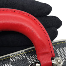 将图像加载到图库查看器中，LOUIS VUITTON Valaisette Noir/BlancN40233 Damier Calf Leather Size BB
