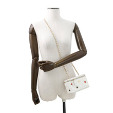 Load image into Gallery viewer, CHANEL Vanity ChainShoulder Bag WhiteAP3079 Caviar Leather
